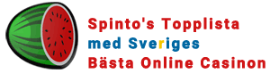 Spinto's Topplista med Sveriges BÃ¤sta Online Casinon